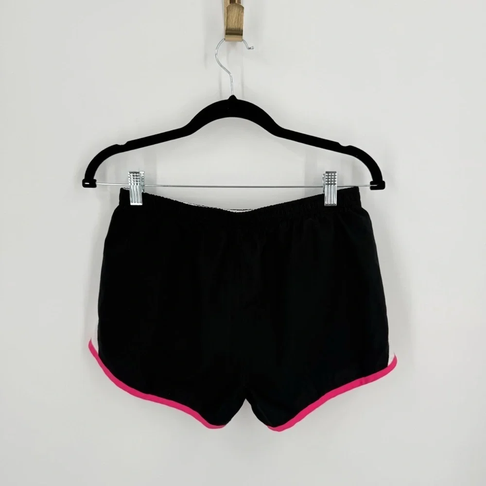 Nike Black and Pink Athletic Shorts Lightweight Performance